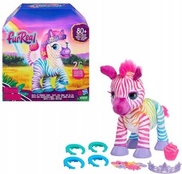 Fur Real My Rainbow Zebra Zenya Moja Tęczowa