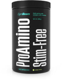 GymBeam ProAMINO stim-free 390 g zielone jabłko