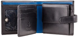 Portfel męski Visconti PM-102 RFID - czarny