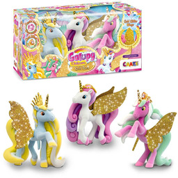 Galupy Jednorożec zestaw 3 jednorożców dla dziewczynek, figurki