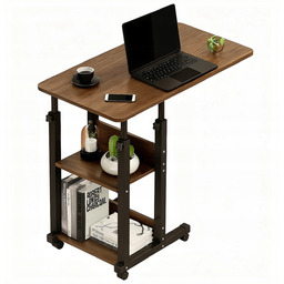 Stolik Przyłóżkowy Regulowany Pod Laptopa Na Kółkach