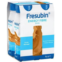 Fresubin Energy Fibre Drink smak karmel, 4 x