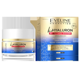 Eveline BioHyaluron 3x Retinol System KREM-FILLER 60+ silnie
