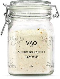 Mleko do kąpieli RYŻOWE 400 g VAO Lab