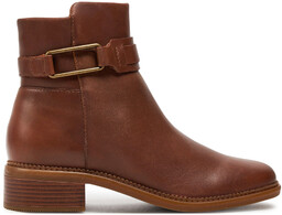 Botki Clarks Maye Bella 26179643 Brązowy