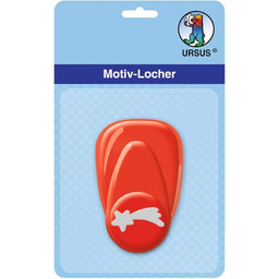 Ursus 19470068 - dziurkacz ozdobny z dźwignią, mały,