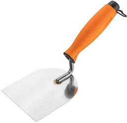 Kielnia sztukatorska podkówka, 100 mm, uchwyt dwumateriałowy