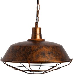 Lampa wisząca Abigali Antique, miedziany E27 ABIGALI-PLE27 -