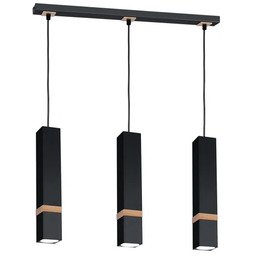 Lampa nad stół wisząca nowoczesna VIDAR BLACK MLP5404