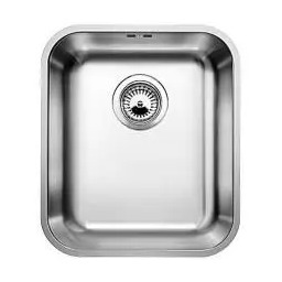 Blanco SUPRA 340-U 518199 Stalowy Srebrny Zlewozmywak prostokątny