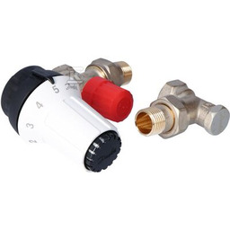 Zestaw termostatyczny kątowy PANDA HAJ403 Danfoss