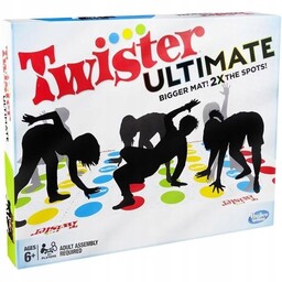 HASBRO Gra Planszowa Rodzinna TWISTER ULTIMATE Większa Mata