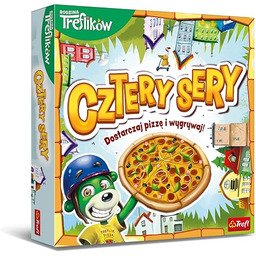 Trefl - Cztery Sery - Rodzinna Gra Planszowa,