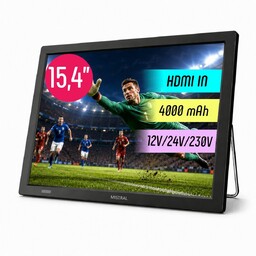 Telewizor przenośny TV 15,4'' Mistral DVB-T2 12V/24V/230V HDMI