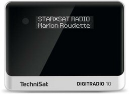 TechniSat DigitRadio 10 Radio FM DAB+ Bluetooth Czarno-srebrny