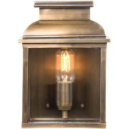 Elstead Lighting Kinkiet ścienny OLD-BAILEY-BR Elstead elewacyjny latarenka