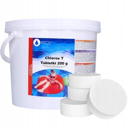 Chlor do basenu 3kg 200g tabletki do basenu