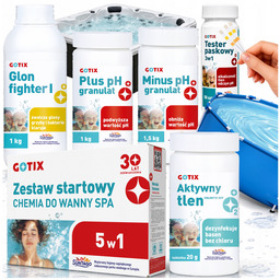 Chemia do Basenu Jacuzzi Spa Zestaw Startowy Chemii