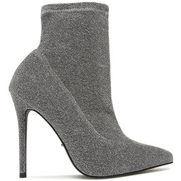 Botki DeeZee KL-HT6933-1 Srebrny