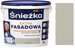 Śnieżka Extra Fasadowa Farba Jasny Szary 5L