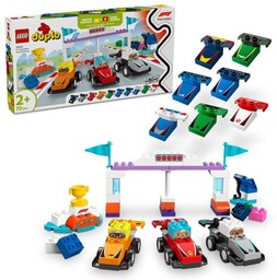 LEGO Duplo Town 10445 Bolidy i kierowcy F1