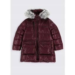 Dziewczęcy Płaszcz zimowy bordowy 92 Coccodrillo