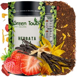 Rooibos truskawkowy (Torebka 200 g, Pakowanie standardowe)