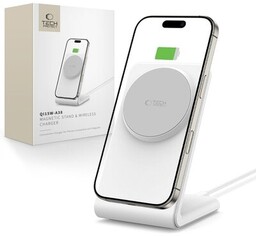 TECH-PROTECT Ładowarka indukcyjna QI15W-A38 Magnetic MagSafe 15W Biały
