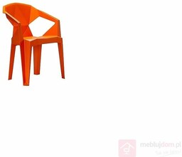 Krzesło MUZE Unique Pomarańczowy