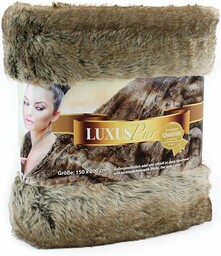 Gözze - narzuta/koc, wygląd Smart Fur Look, wzór