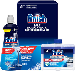 FINISH Zestaw do zmywarki sól 1,5 kg +
