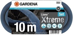 Wąż tekstylny Liano Xtreme 10 m zestaw GARDENA