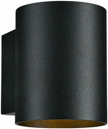 Light Prestige Ścienna lampa tuba Oregon LP-106/1W BK/GD