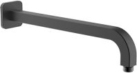 Ramię ścienne 35 cm mosiężne czarny mat