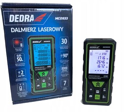 Dalmierz Laserowy 50m Miernik Odległości Dedra
