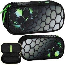 Starpak Piórnik Szkolny Tuba Usztywniana z Organizerem Football