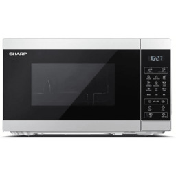 Kuchenka mikrofalowa SHARP YC-MG02E-S z grillem 20l