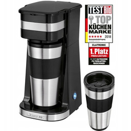 Ekspres Przelewowy Clatronic Ka 3733 Z Kubkiem Termicznym