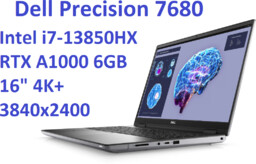 Stacja Graficzno-Robocza DELL PRECISION 7680 i7-13850HX 16GB 2TB