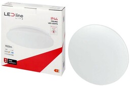 Plafon lampa LED 12W IP44 3000K z czujnikiem