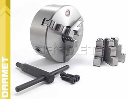 Darmet Uchwyt tokarski samocentrujący, żeliwny, 3 - szczękowy: