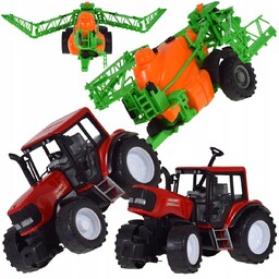 TRAKTOR CIĄGNIK MASZYNA ROLNICZA OPRYSKIWACZ FARMER ZABAWKA