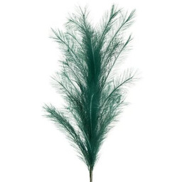EUROFIRANY Sztuczna roślina Flore 374800 Trawa pampasowa Ciemnoturkusowy