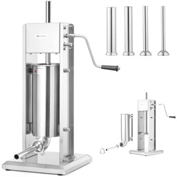 Nadziewarka napełniacz szpryca do kiełbas pionowa 5L lejki