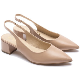 Czółenka damskie z odkrytą piętą Ryłko B4EY9_T1 _1IGF