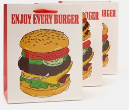 Sinsay - Torby prezentowe 3 pack - Kremowy