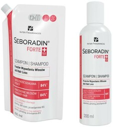 Zestaw SEBORADIN Forte Szampon przeciw wypadaniu włosów, 400ml