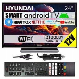 Telewizor Smart Android Tv WiFi Bt Hyundai 24''