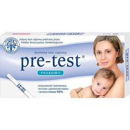 Test ciążowy pre test paskowy