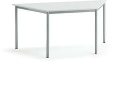 Stół SONITUS TRAPETS, 1600x800x720 mm, laminat HPL biały,
